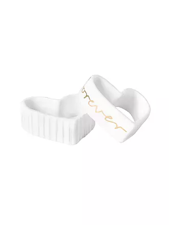 RAEDER | Serviettenringe 2er Set Forever Weiss | 